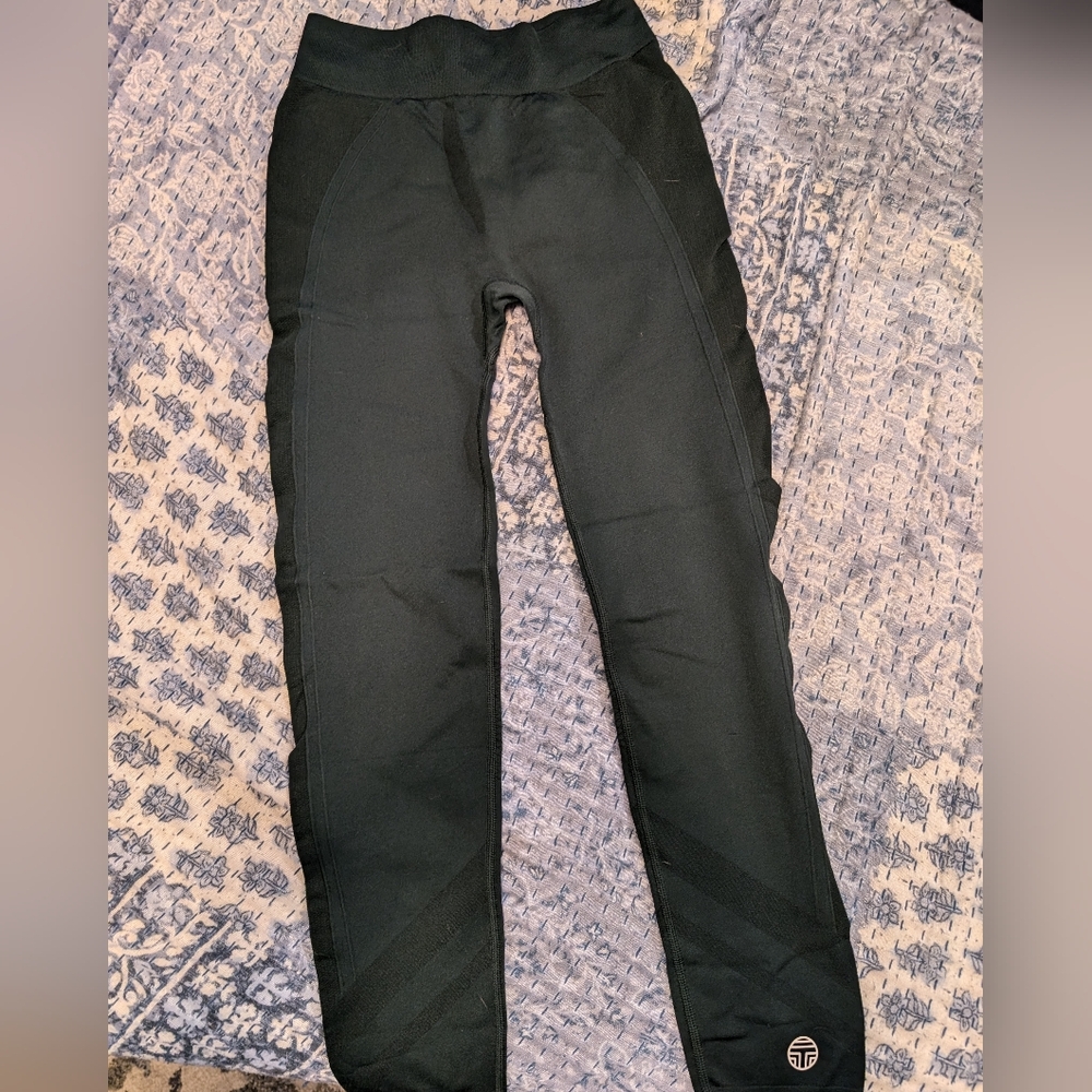 Green Tory Burch Leggings